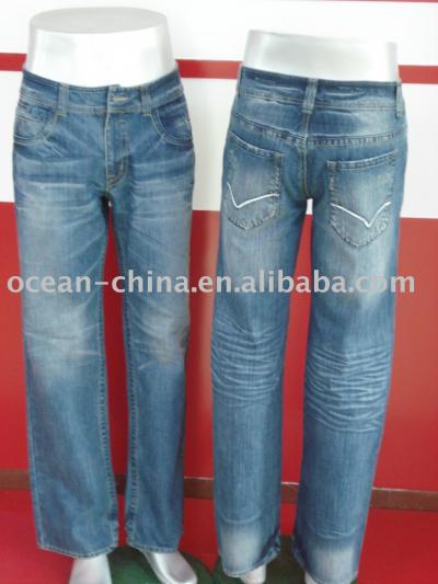 Fashionable men`s cotton jeans (Fashionable men`s cotton jeans)