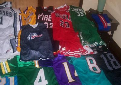 Sports jerseys, basket ball jerseys, Soccer uniform (Спорт фуфайки, майки Баскетбол, футбол равномерное)
