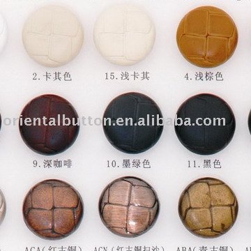 imitation leather button (imitation leather button)