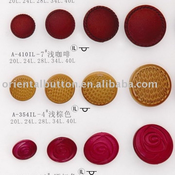 imitation leather button (imitation leather button)