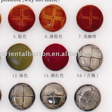 imitation leather button (imitation leather button)