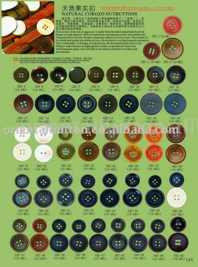 NATURAL COROZO BUTTONS (NATURAL COROZO BUTTONS)