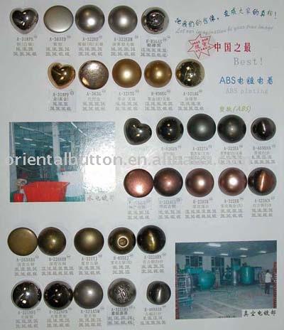ABS PLATED BUTTON (ABS PLATED BUTTON)