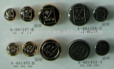 Polyester %26 abs plated combination buttons (Polyester %26 abs plated combination buttons)