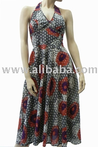 Cotton Halter Dress (Хлопок Halter Dress)