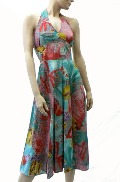 Cotton Halter Dress (Хлопок Halter Dress)
