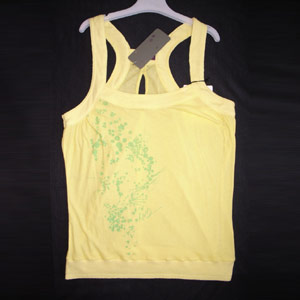 Women`s pigment garment dyed top (Women`s pigment garment dyed top)