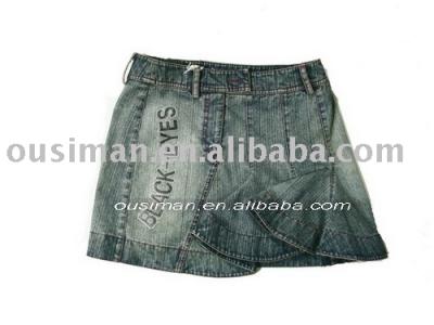 jeans skirt (jeans skirt)