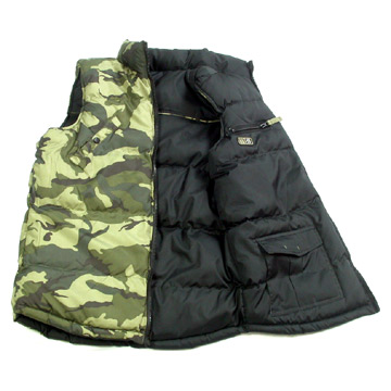 Boy`s Padded Waistcoat (Boy `s Padded Gilet)