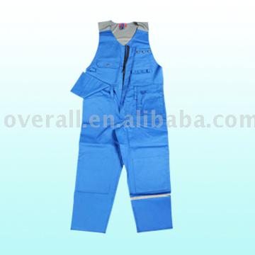 HY7009 CVC Flame-retardant Work Combisuit (HY7009 CVC Schwerentflammbar Work Combisuit)