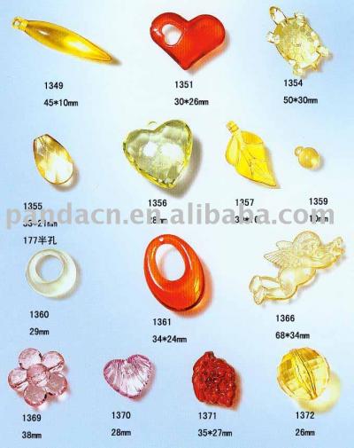 acrylic bead (акриловые бусинки)