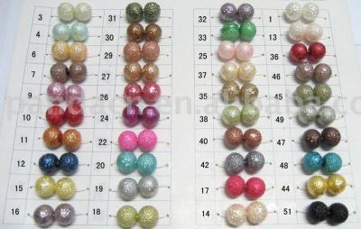 goffer glass bead (goffer glass bead)