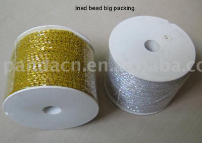 lined bead package