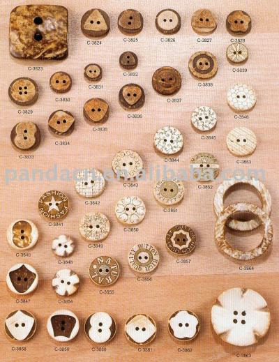 coconut shell button (coconut shell button)