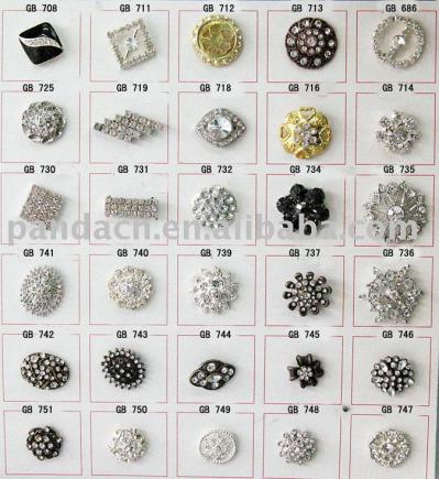 rhinestone button (Rhinestone кнопки)