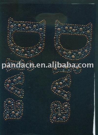 hot fix motif rhinestones (Hot-Fix Motiv Strass)