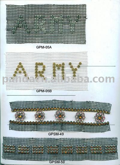 rhinestone mesh (rhinestone mesh)