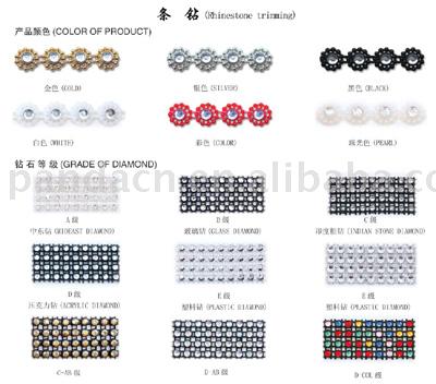 rhinestone trimming color and grade (rhinestone trimming color and grade)