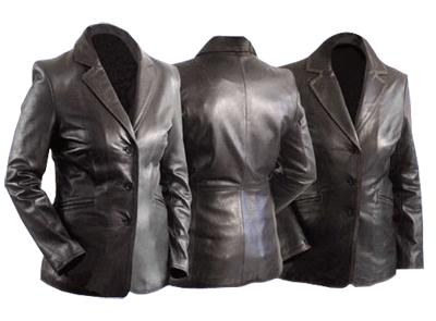 Leather Long Coat (Leather Long Coat)