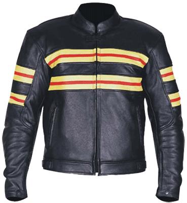 Leather Motorbike Jacket (Leather Motorbike Jacket)