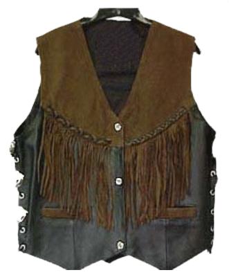 Leather Vest Coat (Leather Vest Coat)