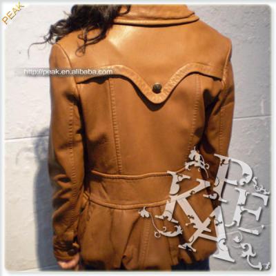 leather coat (Кожаное пальто)