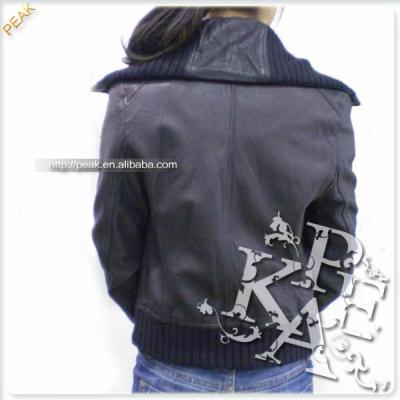 leather coat (Кожаное пальто)