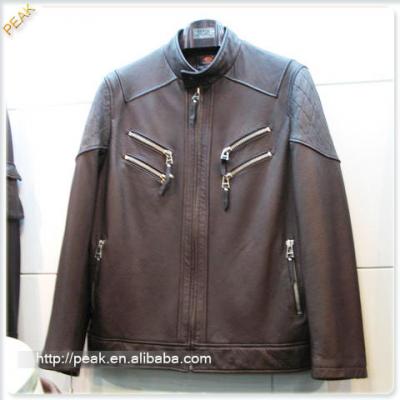 leather coat (leather coat)
