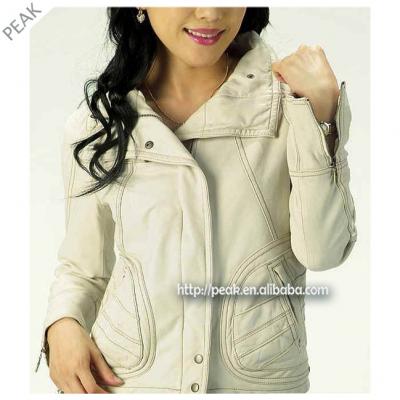 leather coat (leather coat)