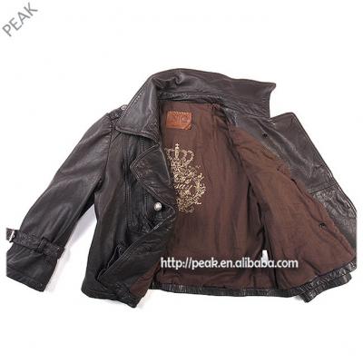 leather jacket (blouson en cuir)