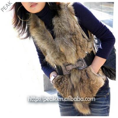 fur waistcoat (gilet en fourrure)