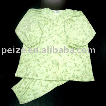 interlock fabric pajamas (interlock fabric pajamas)
