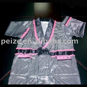 satin night gown (satin night gown)