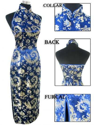 Sexy Chinese Style Backless Dress,Ball Gown (Сексуальная китайском стиле B kless платье, бальное платье)
