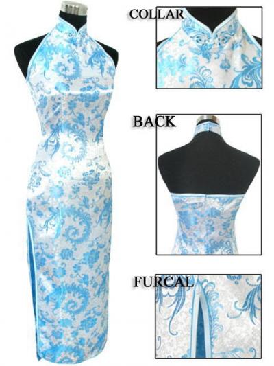 Sexy Chinese Style Backless Dress,Ball Gown (Sexy Chinese Style Backless robe, robe de bal)