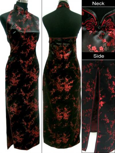 Sexy Chinese Style Blackless Dress (Сексуальная китайском стиле Bl kless платье)