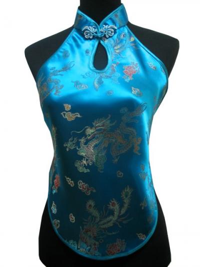 Sexy Dragon Phenix Chinese Halter (Sexy Chinese Dragon Phenix Halter)