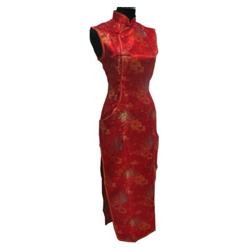 Chinese Dress For Gentle Woman (Chinese Dress For Gentle Woman)