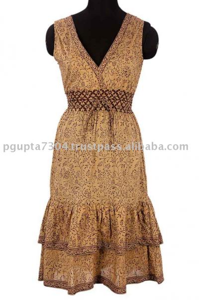 Cotton Printed Dress (Cotton Printed Dress)