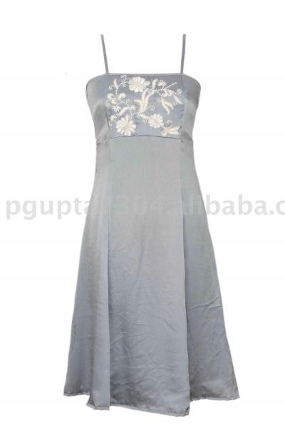 Satin Silk Dress (Satin Silk Dress)