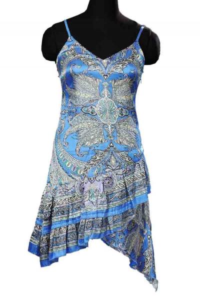 Satin Scarf Dress (Satin Schal Dress)