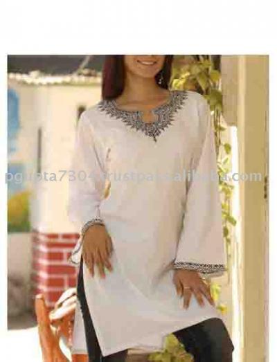 Cotton Embroidered Kurti (Хлопок Вышитая Курти)