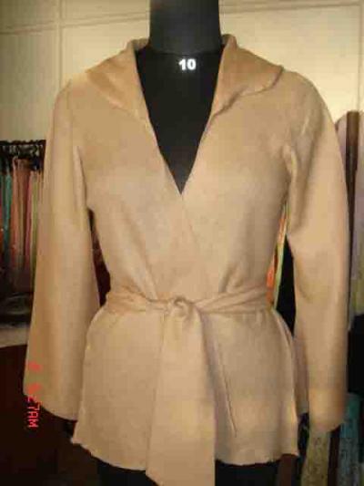 CASHMERE HOOD COAT