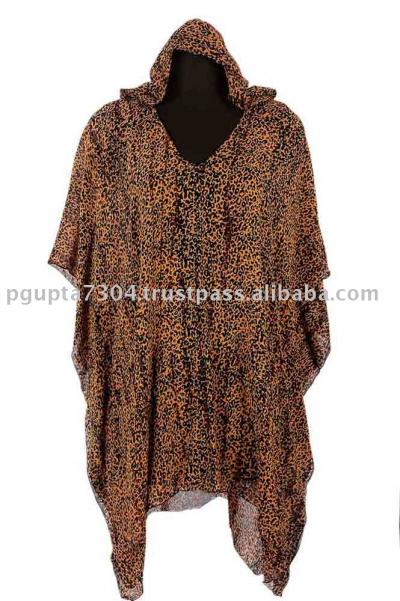 Georgette Hooded Kaftan (Georgette Hooded Kaftan)