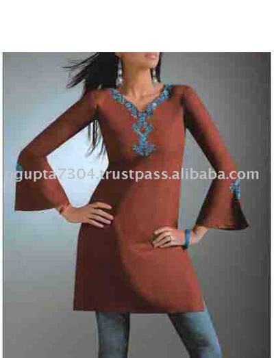 Cotton Embroidered Kurti