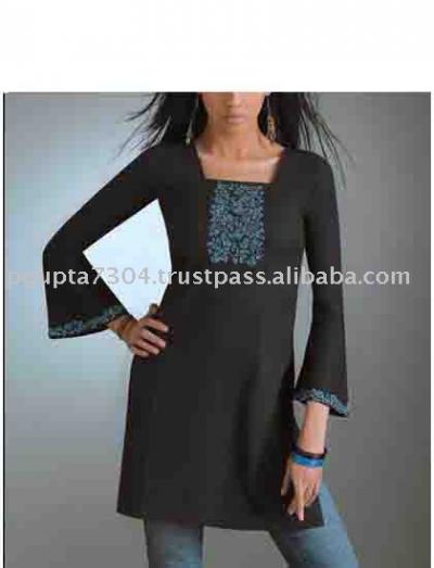 Cotton Embroidered Kurti