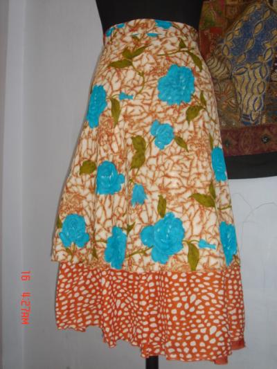 Maternity Sari Wrap Skirts