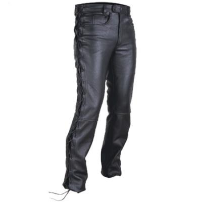 Side Laces Leather Pants (Side Кружева Leather Pants)