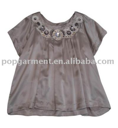 Brand Name Women Blouse (Марка Название Женщина Блузка)