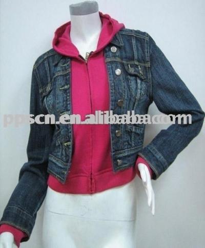 Lady`s Jeans Jacket (Lady `s джинсы куртки)
